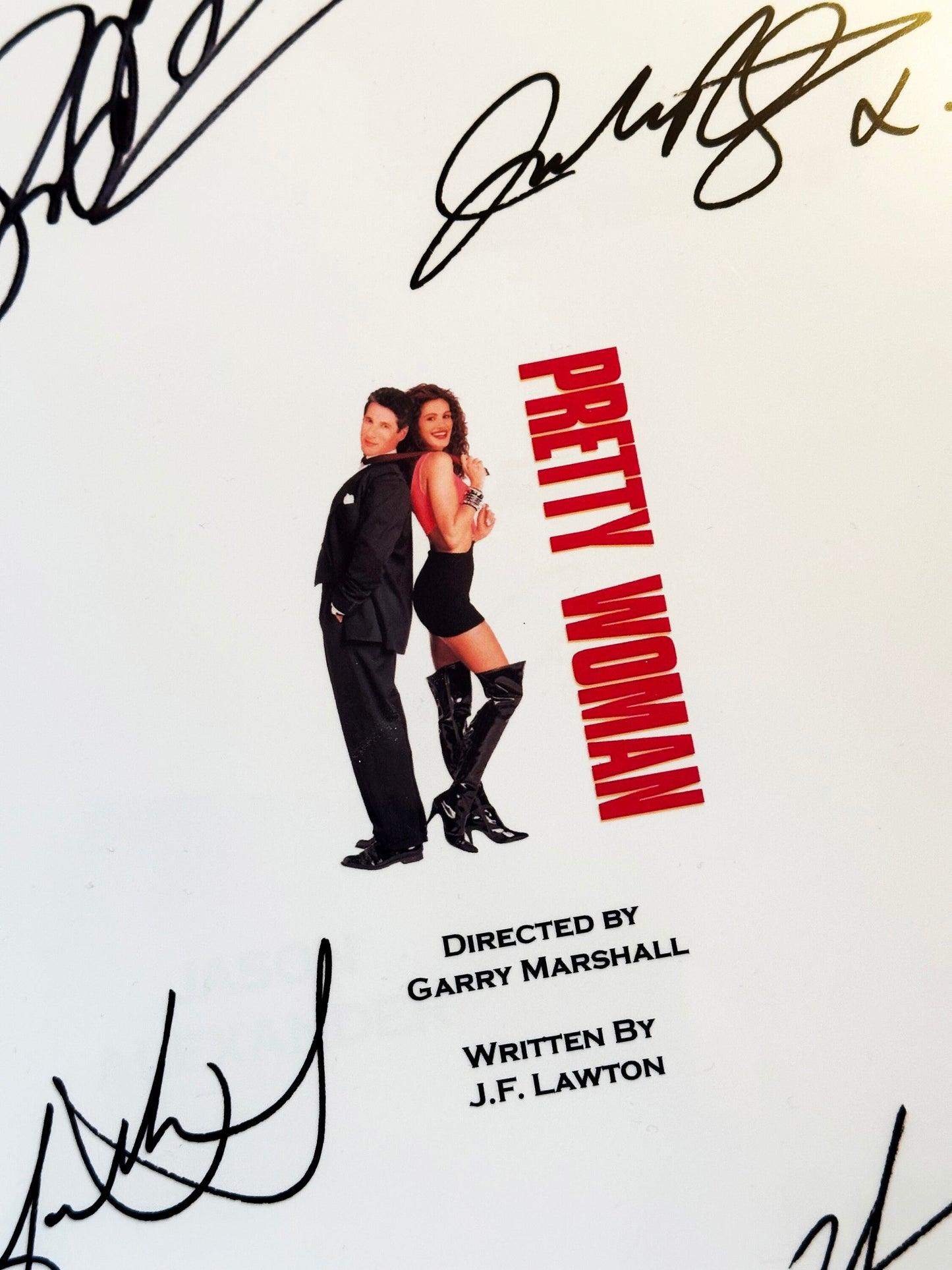 PRETTY WOMAN Signed Movie Script, Valentines Present, Birthday Gift, Movie Gift, Film Script, Valentine gift, Autograph, Autographs