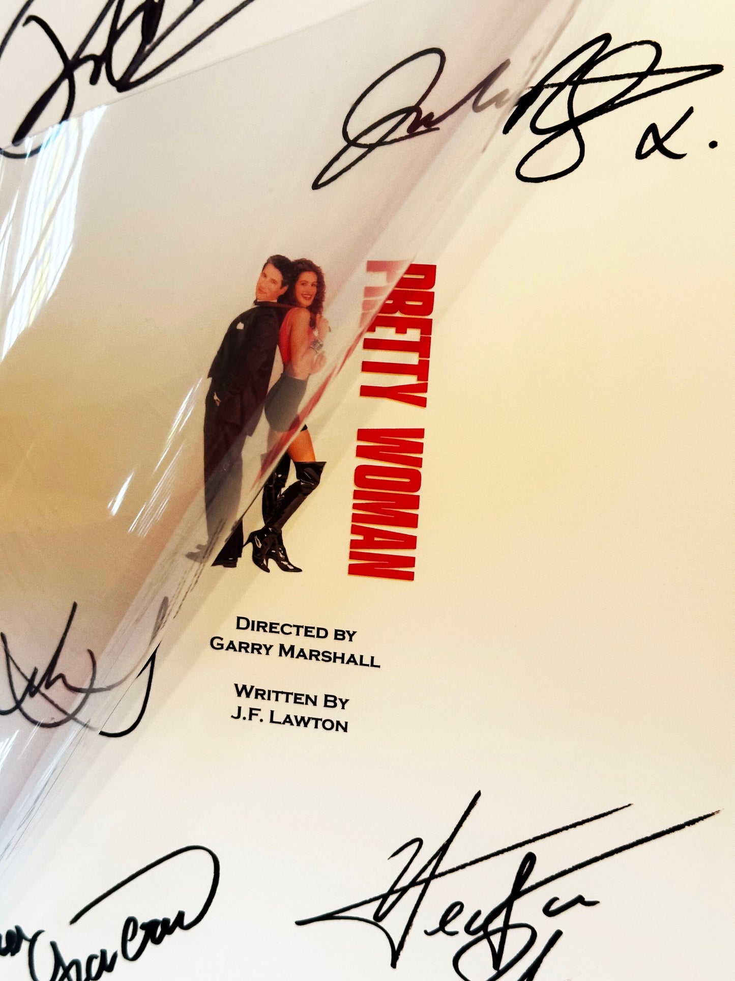 PRETTY WOMAN Signed Movie Script, Valentines Present, Birthday Gift, Movie Gift, Film Script, Valentine gift, Autograph, Autographs