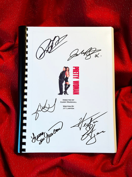 PRETTY WOMAN Signed Movie Script, Valentines Present, Birthday Gift, Movie Gift, Film Script, Valentine gift, Autograph, Autographs