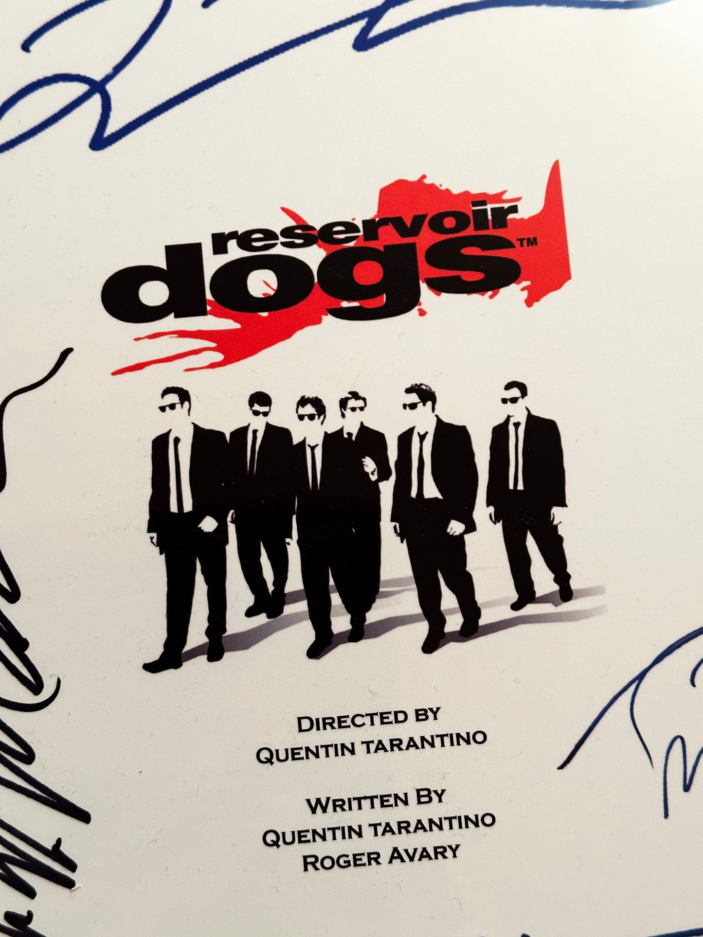 RESERVOIR DOGS Signed Movie Script, Birthday Gift, Movie Gift, Film Screenplay, Tarantino