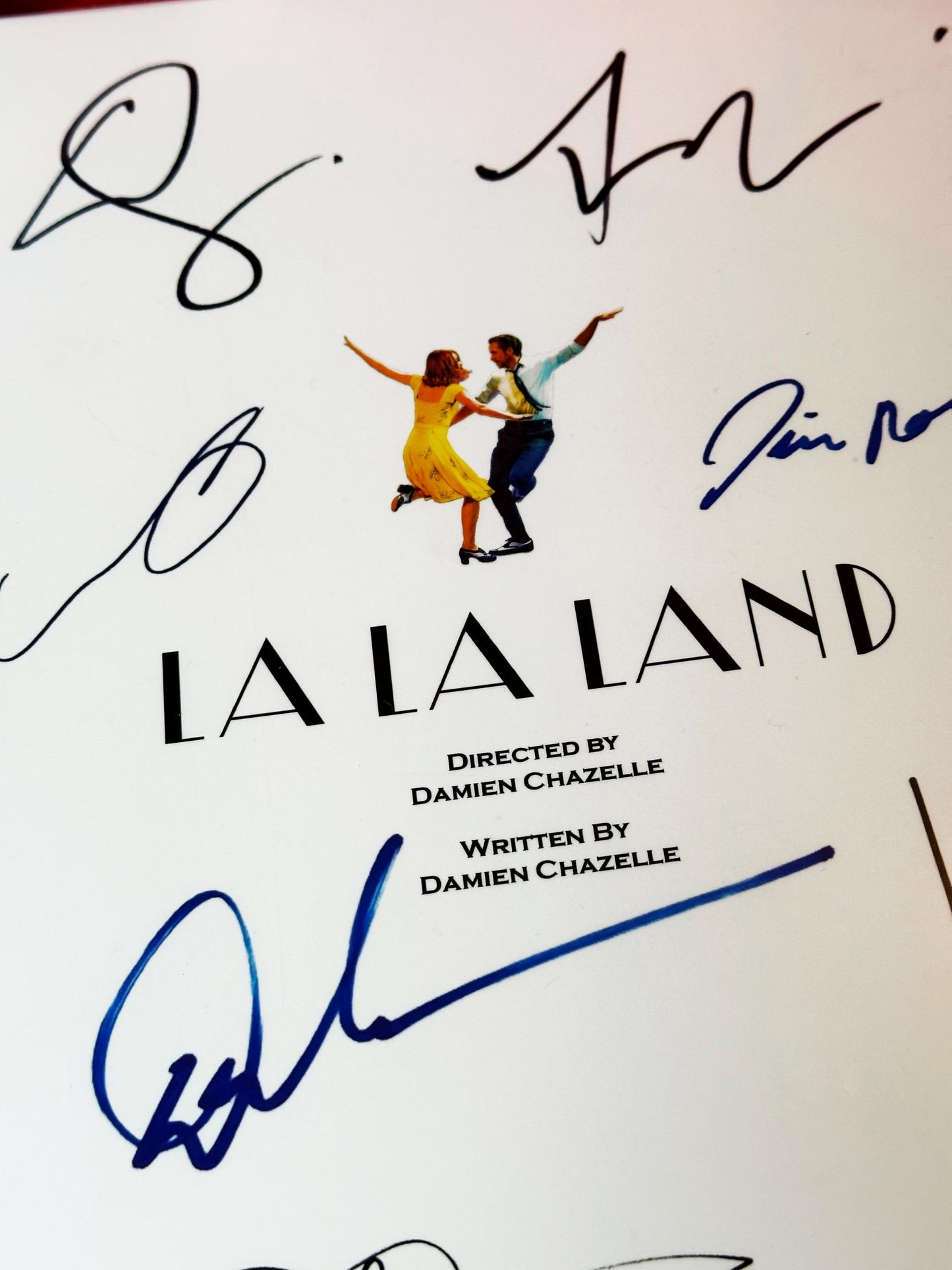 LA LA LAND Signed Movie Script, Movie Present, Birthday Gift, Movie Gift, Film Script, Screenplay, Autograph, Stocking filler