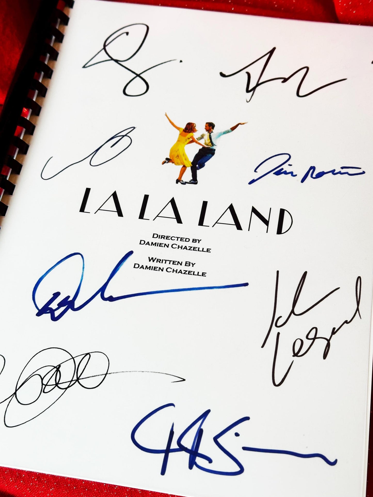 LA LA LAND Signed Movie Script, Movie Present, Birthday Gift, Movie Gift, Film Script, Screenplay, Autograph, Stocking filler