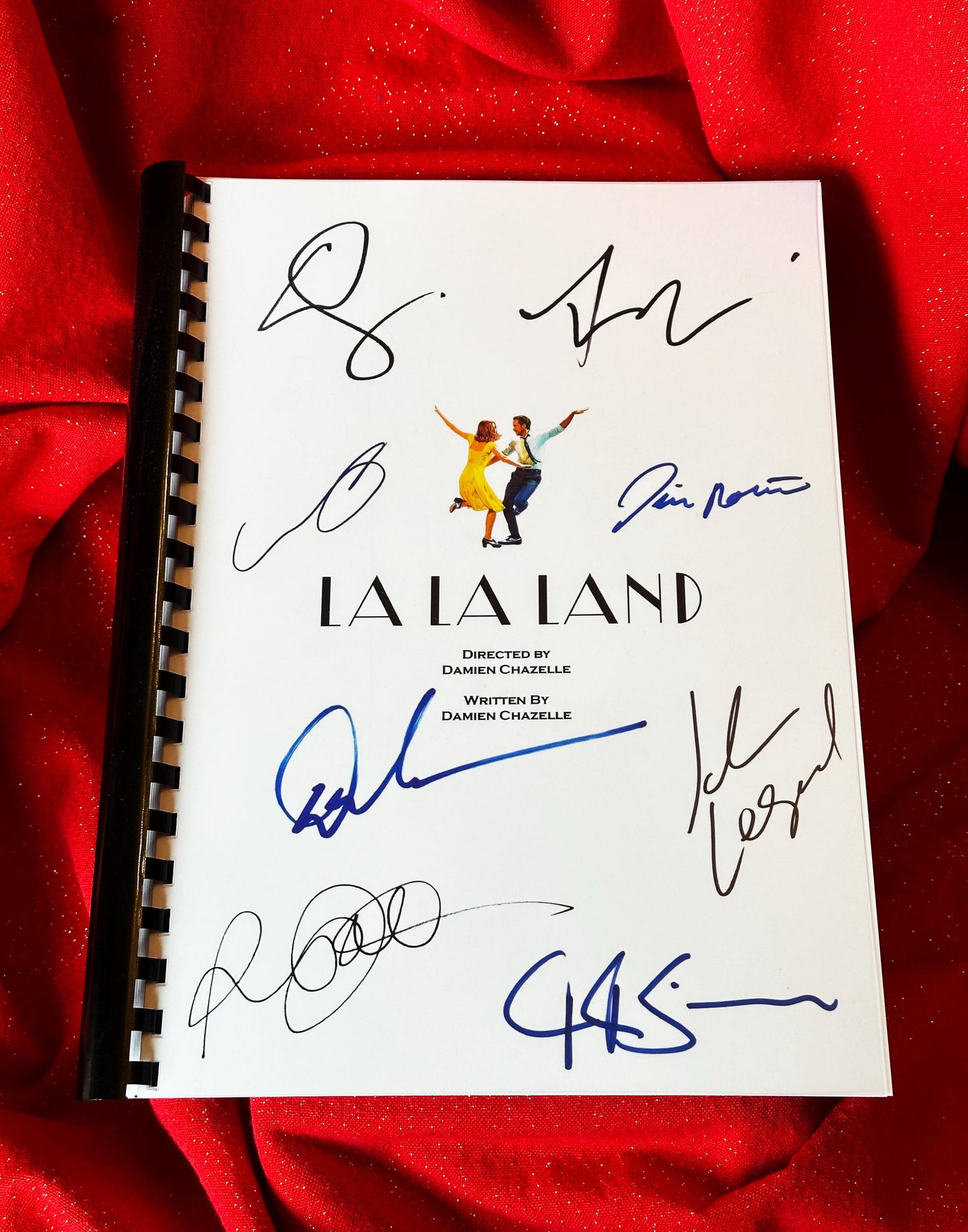 LA LA LAND Signed Movie Script, Movie Present, Birthday Gift, Movie Gift, Film Script, Screenplay, Autograph, Stocking filler